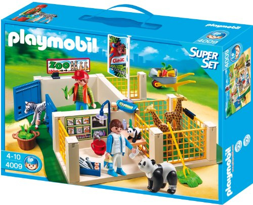PLAYMOBIL 4009 SuperSet Zoo-Pflegestation
