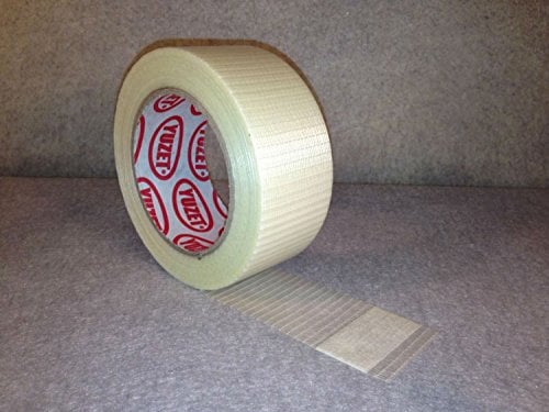 2 Rolls Of STRONG CROSSWEAVE REINFORCED TAPE 50mm x 50M