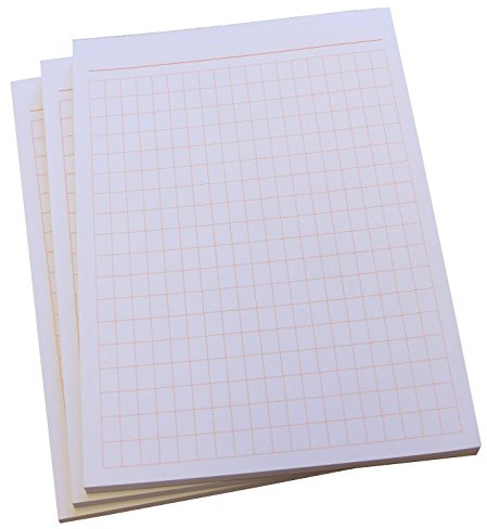Druckerei Scharlau 8x Notizblock - rautiert in ORANGE - 50 Blatt - Staffelpreise verfügbar - DIN A6 Format (22388)