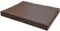 CopcoPet Hundematte Jumbo Braun 90 x 70 x 8 cm – Robustes Kunstleder – Waschbar, abwaschbar, rutschfest & pflegeleicht – Für kleine Hunde, Wohnung, Garten, Transportbox, Camping – Extra dick