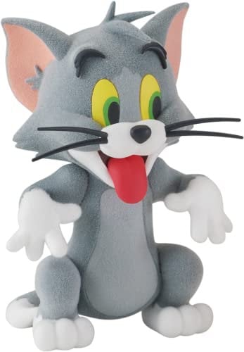 Banpresto Flauschige Puffy Tom Yumy World Tom und Jerry-Figur, 8 cm