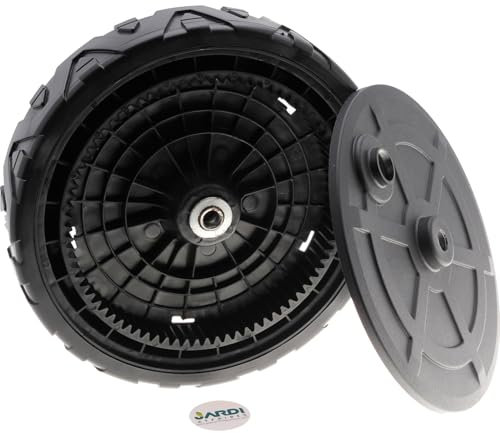 Ruota posteriore 280 mm per tagliaerba e tagliaerba decespugliatore 3 e 4 ruote
