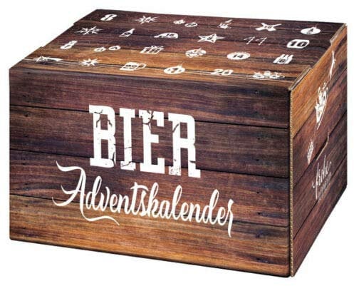 Comida BIER Adventskalender zum selberbefüllen Box mit 24er Gefache Sehr Stabil