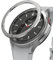 Ringke Bezel Styling Compatible with Samsung Galaxy Watch 4 Classic 46mm Adhesive Frame Ring Cover Anti Scratch [Stainless Steel] Protection for Galaxy Watch4 Classic 46mm - Silver [46-42]
