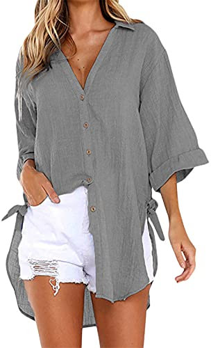 Damen blusen Sommer Langarmshirt Damen Oberteile Damen Sommer t-Shirt Wish online Shop Damen Oberteile Sale only Langarmshirt Damen Lack Jacke Damen Frauen Pullover L L