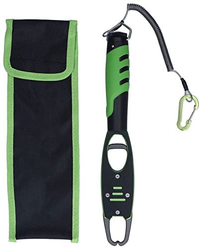 BuyWeek Fish Lip Gripper, Sea Angeln Lippengreifer Werkzeug Tragbar Fischgreifer Fischlippengriff Angelgerät Angeln Werkzeug