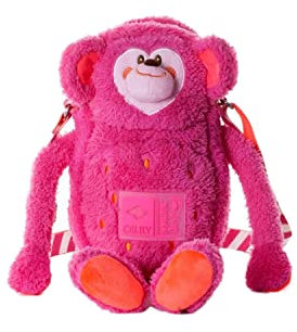 Oilily Monkey Shoulder Bag Fucsia