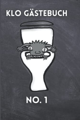 Lustiges Geschenk zum Einzug: Klo Gästebuch statt Blumen für die neue Wohnung oder Haus - für Männer, Frauen & Paare | 120 Seiten zum ankreuzen & ... Gästebuch mit Sprüchen Geschenkidee zum Umzug