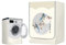 FANSU Lotus Flower Washing Machine Cover Waterproof Dustproof Front Load Washer Dryer Machine Cover Protector Sunscreen Washer Protection Tumble Dryer Cover (L (10.5-12kg),Moon)