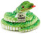 Zappi Co Jouet Serpent en Peluche Doux et Câlin pour Enfants - Faisant Partie de la Collection d'animaux de la Savane : Réaliste et Vivant (180 cm de Longueur)(Python Vert Arbre)