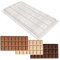 Plain Chocolate Bar Moulds - 100g - Sets of 1, 3, 6, 200 or 600 (1 Mould)