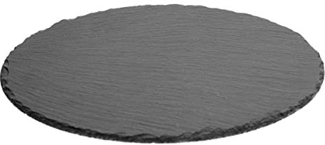 Secret de Gourmet Assiette ronde en ardoise 28 cm