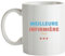 CADEAUX.COM - Mug Personnalisable - Meilleure Infirmière - Mug Céramique - Tasse Classique Personnalisable - Résiste Au Micro Ondes et Lave Vaisselle - Idée Cadeau Original- Cadeau Homme, Femme
