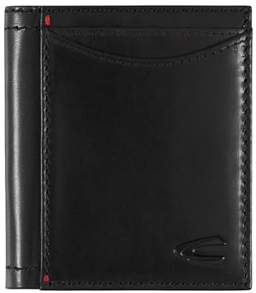 camel active Leder Geldbörse Salamanca Card Wallet Black schwarz