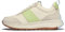 Fitflop F-Mode Flow Fabric/Suede/Leather Flatform Sneakers, Zapatillas Mujer, Verde Lima, 36 EU