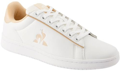 Le Coq Sportif, LCS Court Clean W 2422854, Femme Basket_Mode_Basse Blanc - 38 EU