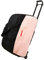 Dickly Bolsa de Lona con Ruedas y Ruedas, Plegable, para Llevar en la Playa y Hacer Deportes, Rosa