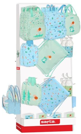 safta Preescolar 945 Präsentationsfüllung, robust, leicht, langlebig, hochwertig, 65 x 38 x 158 cm, bunt, M, Casual