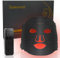 Soeumoir Maschera viso LED - Maschera terapeutica a luce rossa contro l'acne per ridurre le linee sottili e il ringiovanimento della pelle - 7 modalità di luce - 850 nm vicino infrarosso - 108 luci