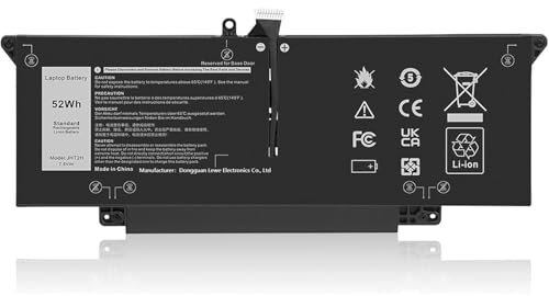 JHT2H Batteria per Computer Portatile 7.6V 52Wh Compatibile con dell Latitude 7310 7410/7410 Chromebook Enterprise Series P34S P34S001 Y7HR3 35J09 4V5X2 HRGYV