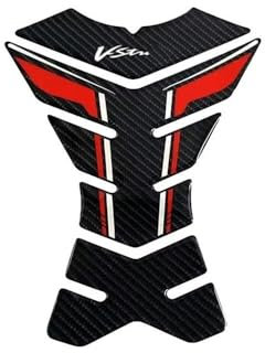 KAVSY Adesivi Moto per V Strom per DL per VStrom 650 1000 Adesivi Serbatoio Carburante 3D Protettore Decorativo per V-Strom 650 1000 per DL 650 1000(Blue Red2)