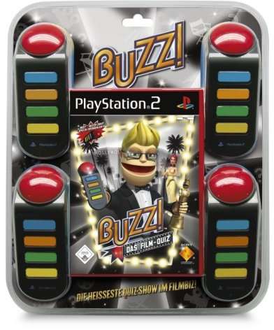 BUZZ! Das Film-Quiz inkl. 4 Buzzer