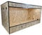 TerraBasic RepCage 120x60x60 OSB Terrarium, Seitenbelüftung, Schwarze ABS-Kanten
