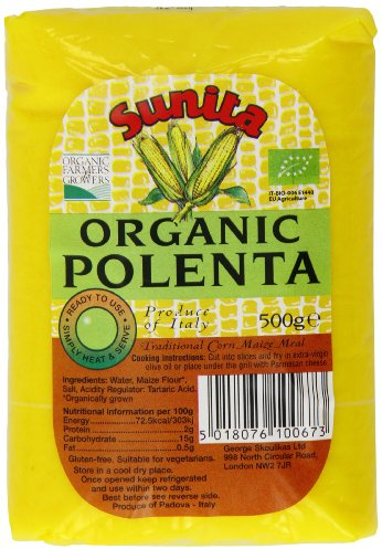 Sunita Organic Polenta 500 g (Pack of 6)