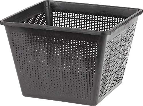 VASO CESTELLO QUADRATO PER PIANTE ACQUATICHE 28CM