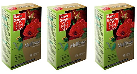 3 x Bayer Garden - Multirose Concentrate Bug Killer - 100ML