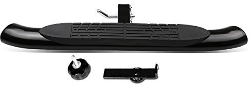 DNA MOTORING HITST-2-4O-111-BK-T1 Marchepied d'attelage ovale classe III de 10 cm, noir