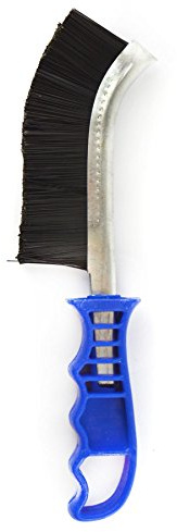 Hard PVC Bristle Curved Brush Spid Car Metal Paint Parts Cleaning Wheel TE916