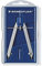 Staedtler Mars Frizion 557 02SK-I Zirkel, 135 mm lang, bis zu 580 mm Durchmesser