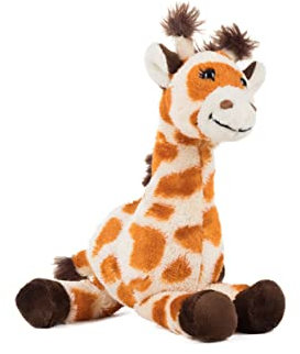Schaffer 5560 Plüsch-Giraffe Bahati, Braun, XS - 18 cm