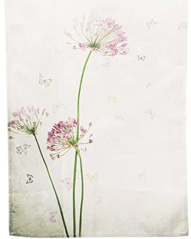 SIDCO Tischläufer Allium Tischtuch Tischband Tischdecke Frühling Schmetterling 40x150