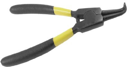 Aexit Externe Schwarz Baumarkt Gelb Griff Handwerkzeug Sicherungsring Gebogene Elektro- & Handwerkzeuge Zange