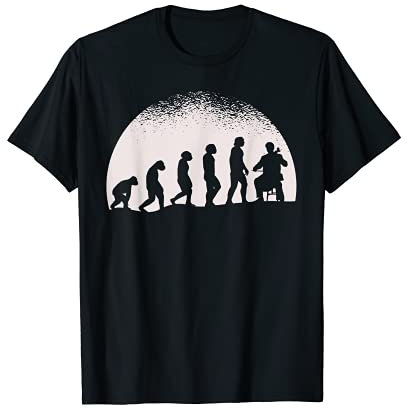 Mond Cellist Geschenk Evolution Cello T-Shirt