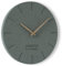 FLEXISTYLE Wanduhr ohne tickgeräusche ECO 30cm, Wohnzimmer, Schlafzimmer, in Europa hergestellt (Grau 1)