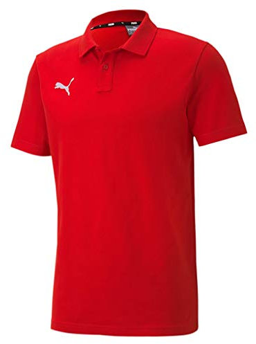 PUMA Men's Teamgoal 23 Casuals Polo Shirt, Puma Red, M UK
