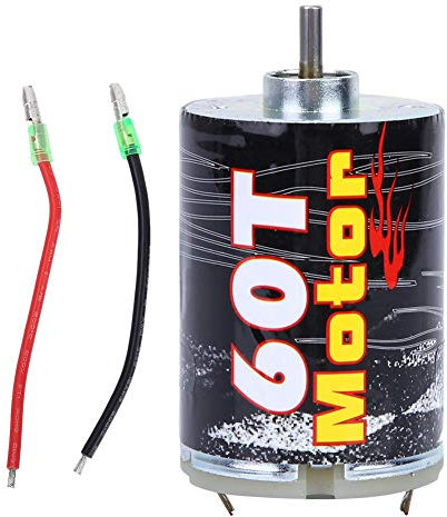 Drfeify 1/10 Moteur Brushed, 540 Moteur Accessoire pour 1/10 RC modèle de Bateau de Voiture(60T)