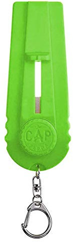 YUIP Décapsuleur Catapult,Un Tire-Bouchon,Décapsuleur De Bière, Décapsuleur à Ressort en Forme de Catapulte,Aboat Décapsuleur Lanceur de Capsules avec Porte-Clés,Vert