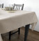 Rollmayer Hersteller Tischdecke Tischtuch Tischwäsche Gastronomie Kollektion Velvet Uni einfarbig pflegeleicht waschbar(Beige 104, 60x60cm) Größe & 5 Farben wählbar, für Wohnungen und Hotels