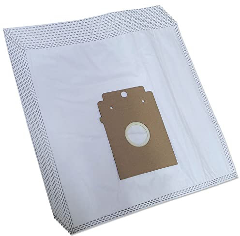 MohMus 10 Microfibra Bolsas de Aspiradora para Bosch BSN1810/04 Big Bag 3L 1800W, BSN1823SG/04 Big Bag 3L 1800W, BSN1900/01 BSN190001