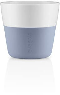 EVA SOLO | 2 Lungo-Becher Blue sky |Gut zu halten durch Silikonbeschichtung | Blue sky