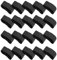 20 Piezas Banda Elástica Negra para el Brazo, Brazos de Luto, para Eventos de Equipo como Fútbol y Memorial Funerario, Negro