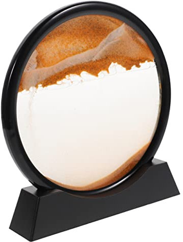 Cabilock Art du Sable Mouvement Décoration Paysage Liquide Ornement De Bureau Cadre Esthétique pour Maison Et Étude