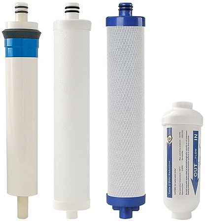 Set completo di filtri di ricambio compatibili con Culligan con membrana per sistema di osmosi inversa AC-30