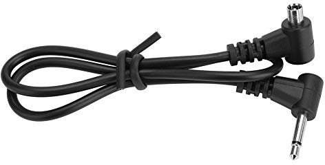 Agatige PC-Synchronisationskabel, 30 cm, Leichtes Blitz-PC-Synchronisationskabel, 2,5-mm-Stecker auf PC-Synchronisationskabel, Blitzsynchronisationskabel Für Studio-Strobe-Trigger-Kamerabeleuchtung