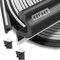 SILIENTWERK 40 Feet Kerf Door Weather Stripping Door Seal with 8 PCS Door Corner Seals, Long Reach V-Shaped Door Seal Strip for Door Frame Door Insulation Strip Door Soundproofing for Large Gap(Black)