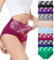 HAVVIS Unterhosen Damen Stretch Baumwolle Hohe Taille Slips Weich Atmungsaktiv Bequeme Unterwäsche Mehrpack (M, A01-8er Pack - Mehrfarbig 031)